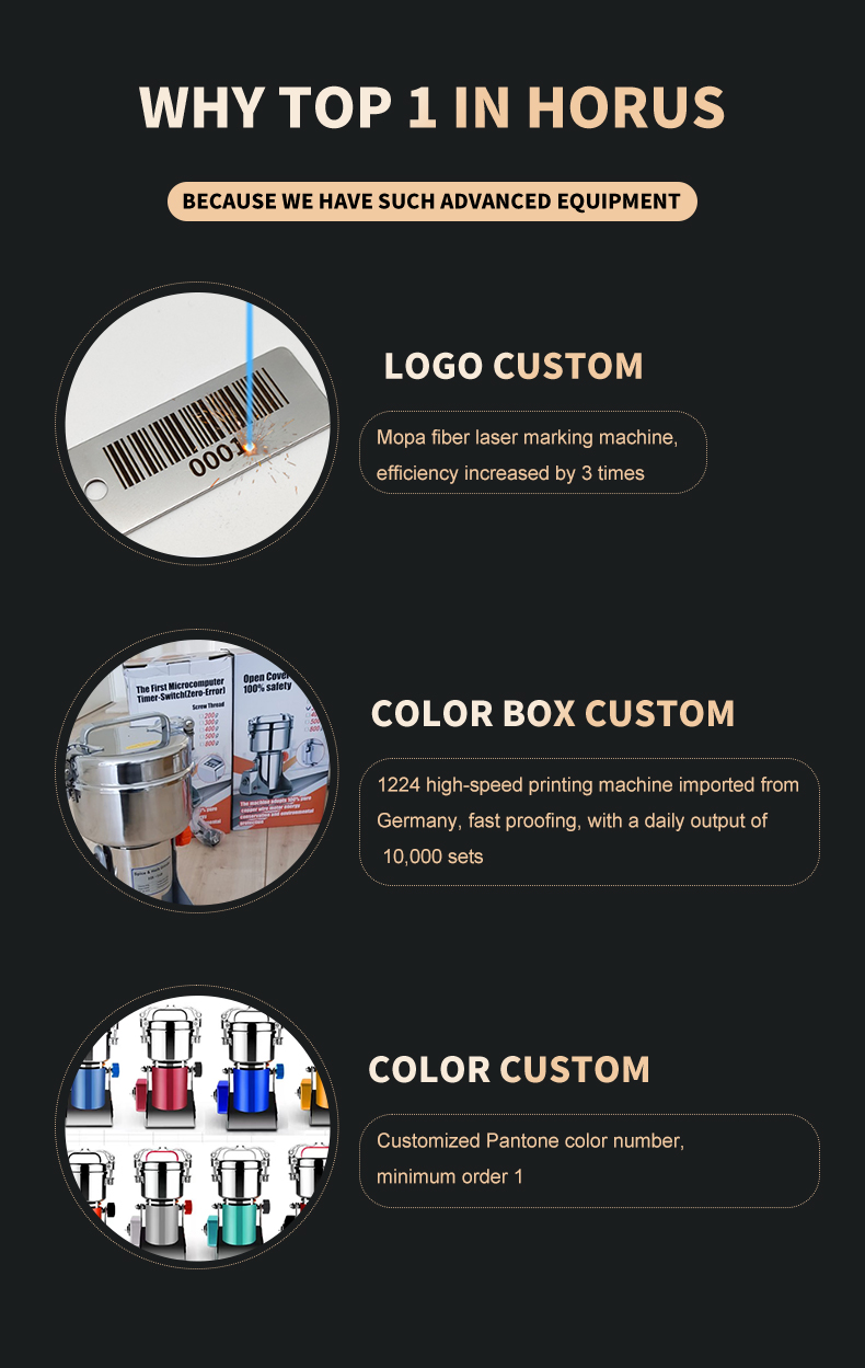 moedor de especiarias industrial