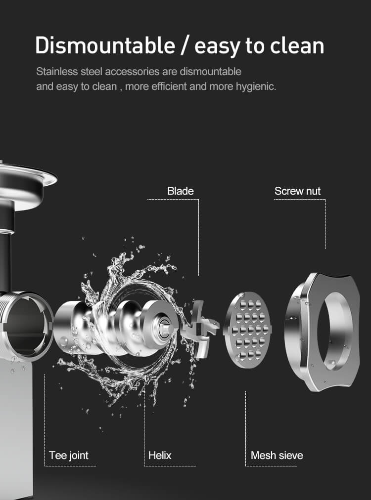 moedor de carne resistente