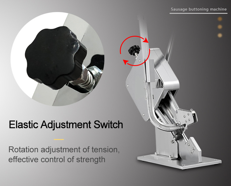 máquina de amarrar salsichas manual