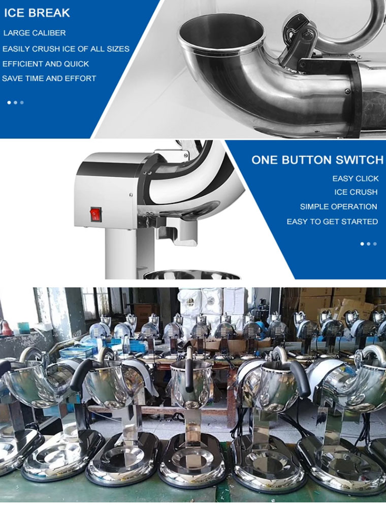 triturador de gelo elétrico