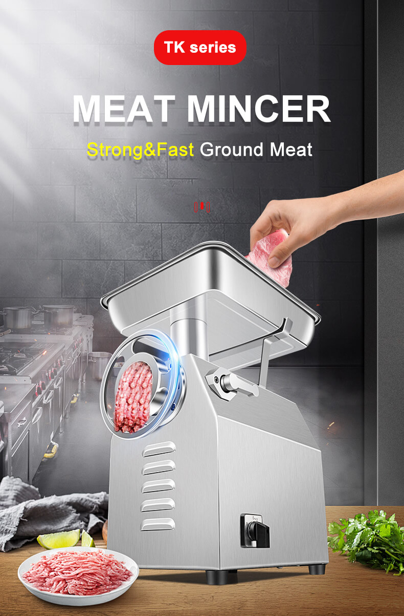 moedor de carne elétrico industrial com reverso