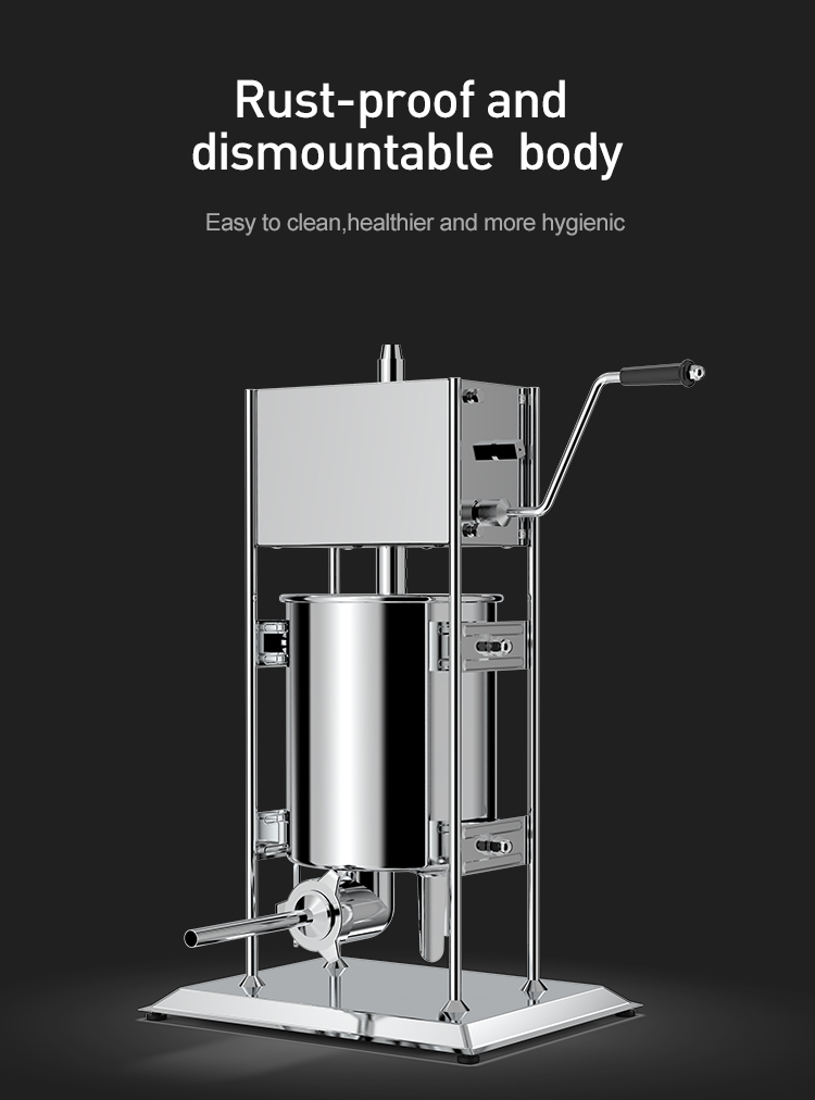 enchimento de salsicha a vácuo