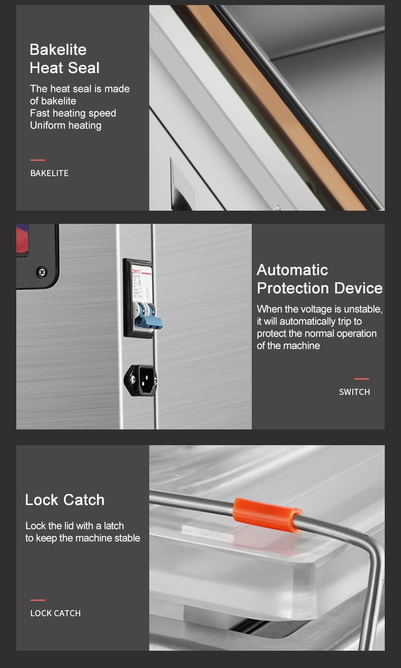 máquina automática de embalagem a vácuo