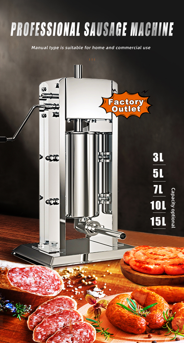 máquina de fazer salsicha industrial