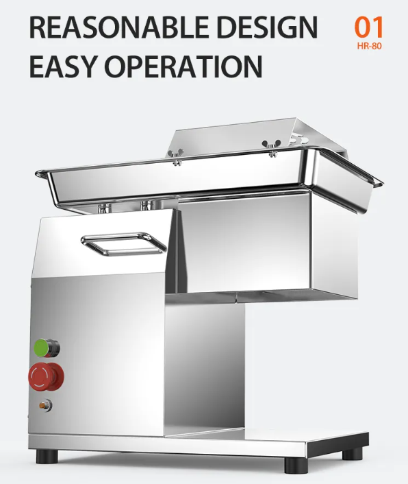 máquina de fatiar carne comercial