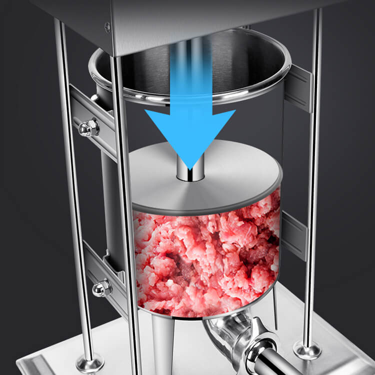 Salsichadora automática de alta precisão 25L